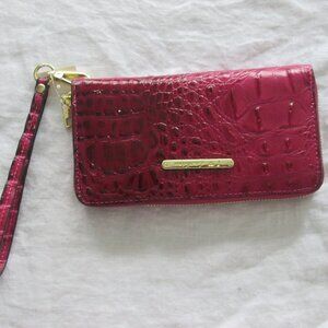 I Love Fashion Faux Ostrich Wallet